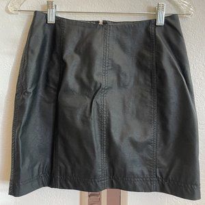 Faux Leather Mini